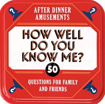 Настільна гра After Dinner Amusements: How Well Do You Know Me? зображення