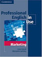 Professional English in Use Marketing with key