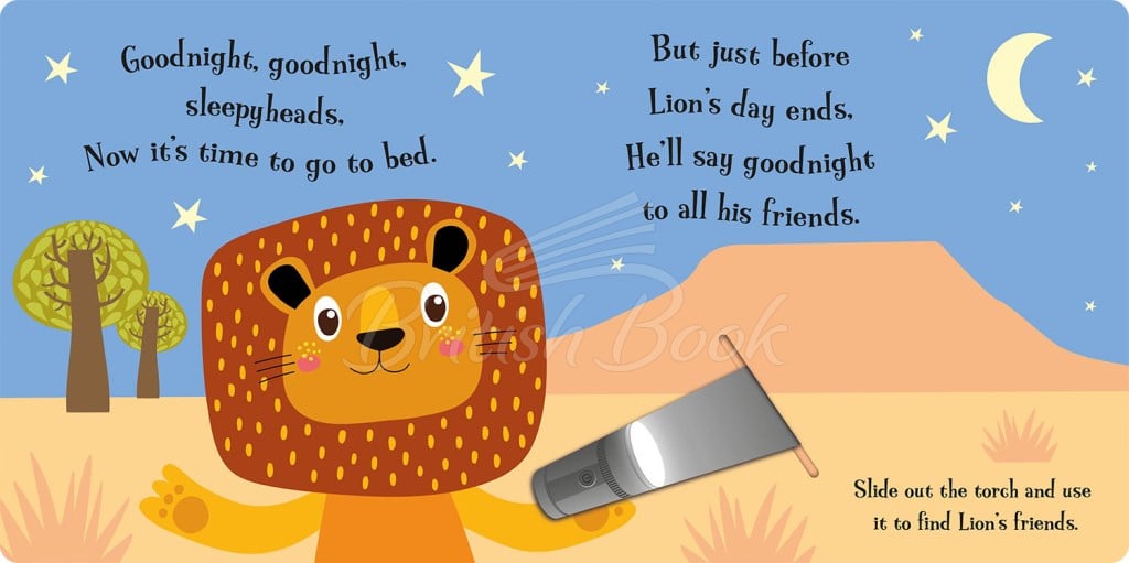Книга Goodnight Lion (A Magic Torch Book) зображення 2