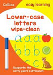 Collins Easy Learning Preschool: Lower Case Letters Wipe-Clean Activity Book (Ages 3-5)