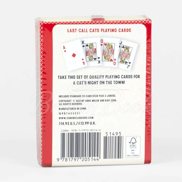 Гральні карти Last Call Cats Playing Cards зображення 5