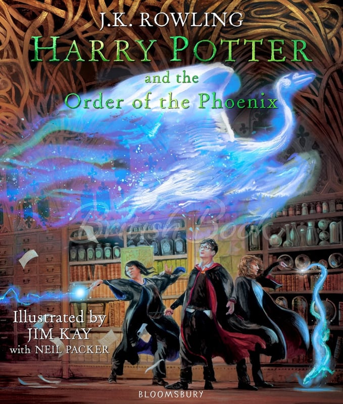 Книга Harry Potter and the Order of the Phoenix (Illustrated Edition) зображення