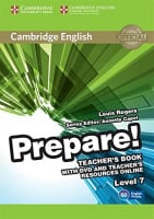 Cambridge English Prepare! 7 Teacher's Book with DVD and Teacher's Resources Online