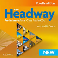 New Headway Fourth Edition Pre-Intermediate Class Audio CDs