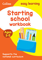 Collins Easy Learning Preschool: Starting School Workbook (Ages 3-5)