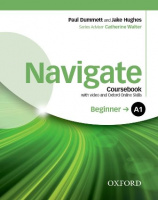 Navigate Beginner Coursebook with DVD and Online Skills
