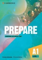 Cambridge English Prepare! Second Edition 1 Workbook with Digital Pack