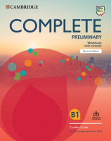 Complete Preliminary Second Edition Workbook with Answers and Audio Download