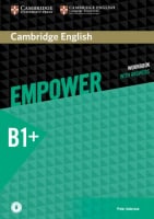 Cambridge English Empower B1+ Intermediate Workbook with Answers and Downloadable Audio