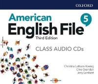 American English File Third Edition 5 Class Audio CDs