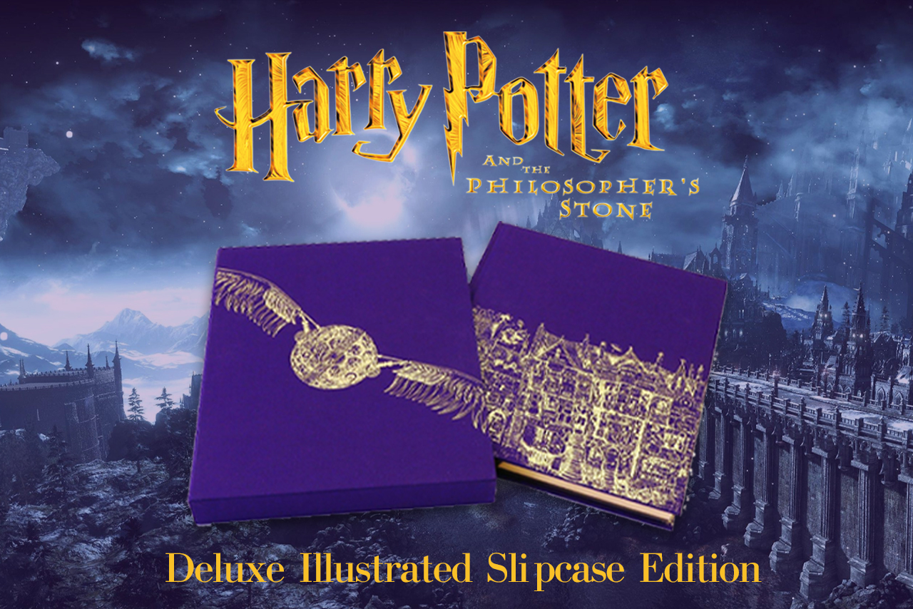 Harry Potter and the Philosopher's Stone Deluxe Illustrated Slipcase Edition