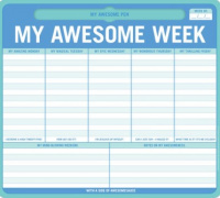 My Awesome Week Pen-to-Paper Mousepad