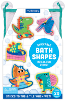 Stickable Bath Shapes: Rub-a-Dub Dinos!