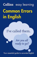 Collins Easy Learning: Common Errors in English