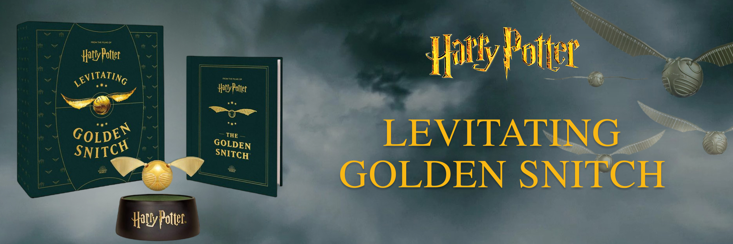 Harry Potter: Levitating Golden Snitch
