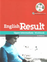 English Result Upper-Intermediate Workbook with answer key booklet and MultiROM