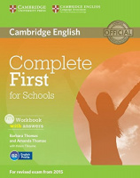 Complete First for Schools Workbook with answers and Audio CD