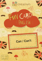 Fun Card English: Can / Can't