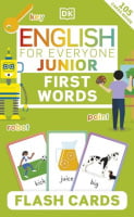 English for Everyone Junior: First Words Flash Cards