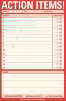 Action Items! Pad