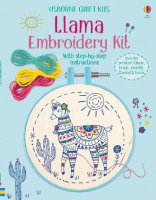 Llama Embroidery Kit
