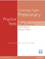 Cambridge English Preliminary Practice Tests Plus 2 with key and Audio Download