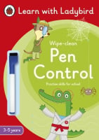 Learn with Ladybird: Wipe-Clean Pen Control (3-5 Years)