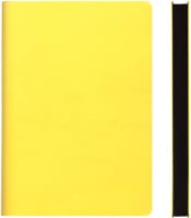 Signature A6 Lined Notebook Yellow