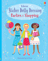 Sticker Dolly Dressing: Parties & Shopping