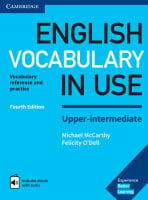 English Vocabulary in Use Fourth Edition Upper-Intermediate with eBook and answer key