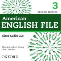 American English File Second Edition 3 Class Audio CDs