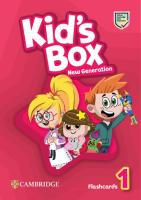 Kid's Box New Generation 1 Flashcards