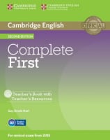 Complete First Second Edition Teacher's Book with Teacher's Resources CD-ROM