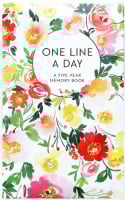 Floral One Line a Day: A Five-Year Memory Book