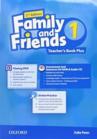 Family and Friends 2nd Edition 1 Teacher's Book Plus with Assessment and Resource CD-ROM and Audio CD