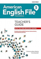 American English File Third Edition 5 Teacher's Book with Teacher Resource Center