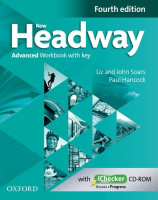 New Headway Fourth Edition Advanced Workbook with key and iChecker CD-ROM