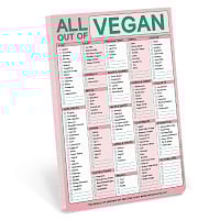 All Out of Vegan Classic Pad with Magnet (Pastel Version)