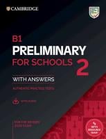 Cambridge English B1 Preliminary for Schools 2 for the Revised 2020 Exam with Answer and Audio