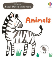 Usborne Baby's Black and White Books: Animals