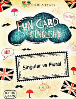 Fun Card English: Singular vs Plural