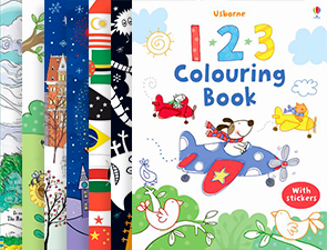 Серия Usborne Colouring Books  - изображение