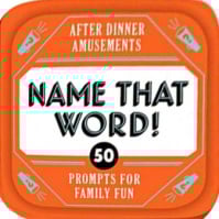 After Dinner Amusements: Name That Word!