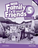 Family and Friends 2nd Edition 5 Workbook with Online Practice