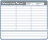 Information Central Paper Mousepad (Blue/Gray)