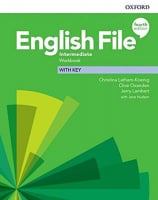 English File Fourth Edition Intermediate Workbook with key