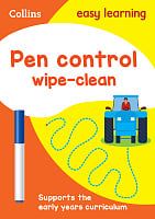 Collins Easy Learning Preschool: Pen Control Wipe Clean Activity Book