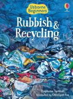 Usborne Beginners Rubbish and Recycling