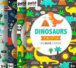 Серия Petit Collage Trivia Cards  - изображение