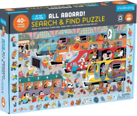 All Aboard! Train Station Search & Find Puzzle